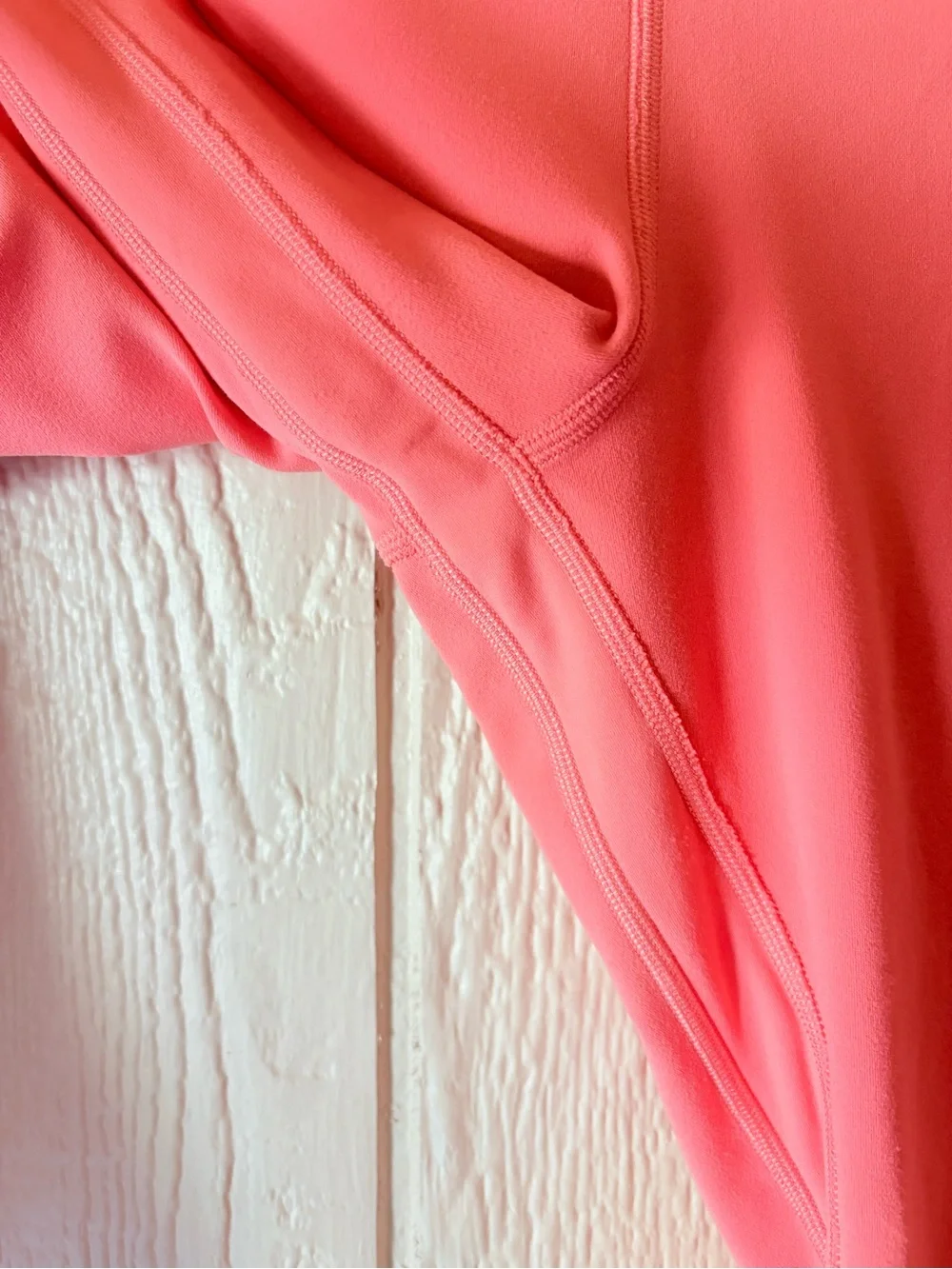 Lululemon Align High Rise Leggings Pink Coral Size 12 Yoga Athletic
